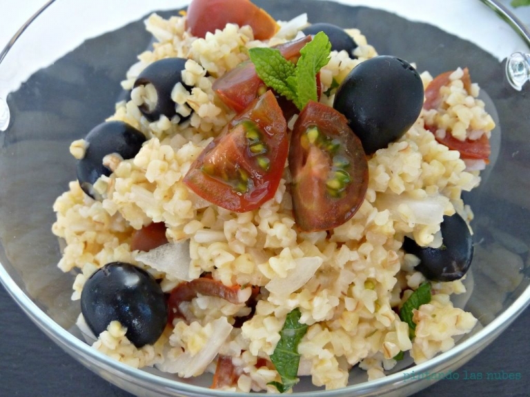 ensalada tabulé cerca