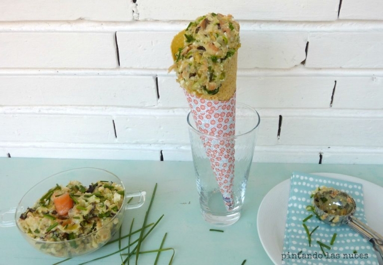 cornete de ensaladilla