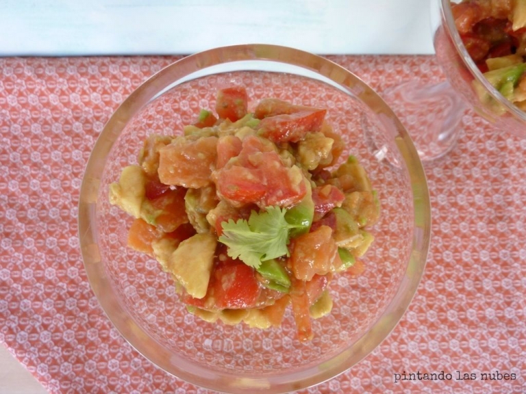 tartar de aguacate cenital