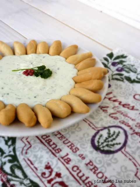 Queso untar finas hierbas
