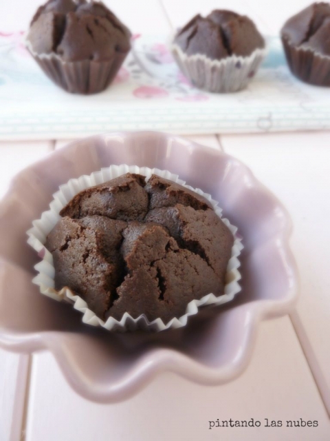 Pintando las nubes. Mini muffins
