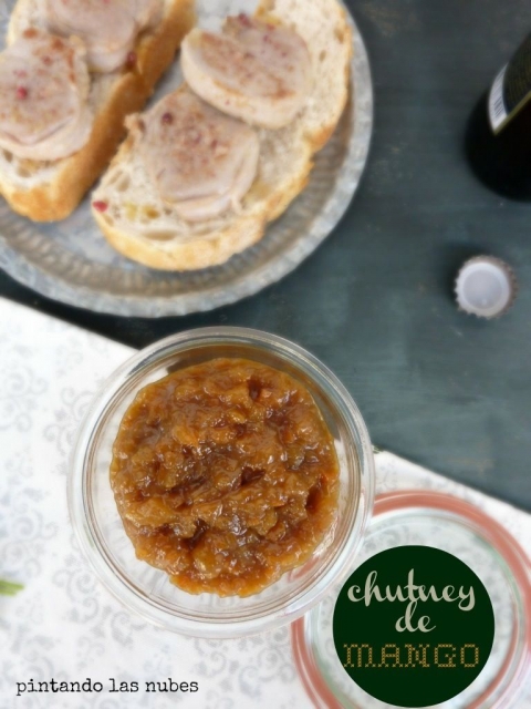 chutney mango y solomillo