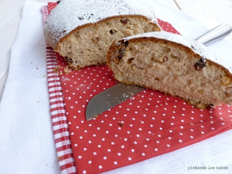 receta de pan de stollen
