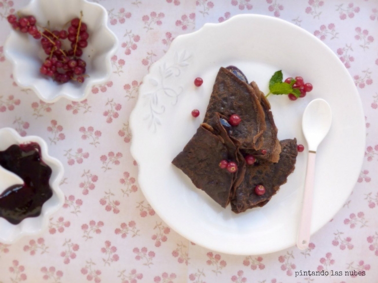 crepes chocolate receta