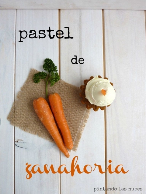 Tarta de zanahoria y crema de queso