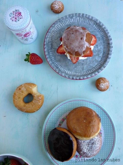 Diferentes tipos de donuts