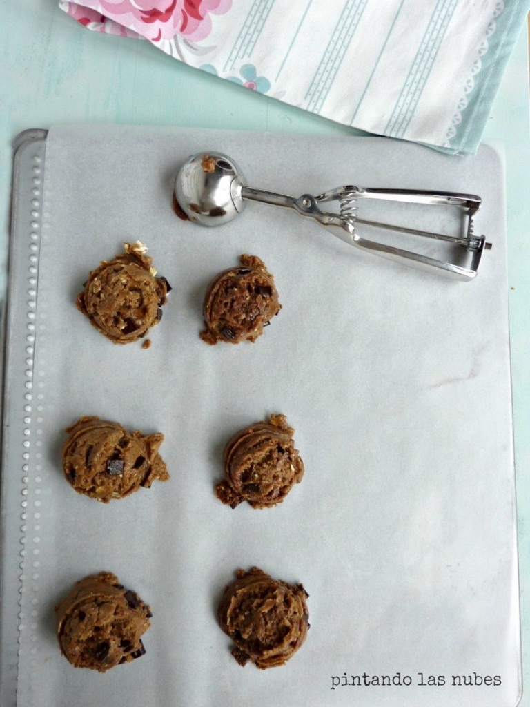 Bandeja con cookies
