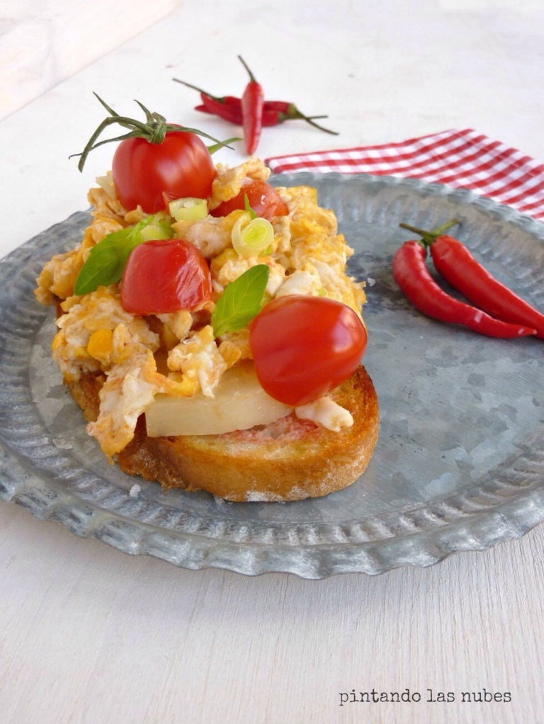 Tostada primaveral
