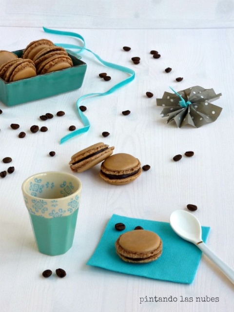 Cómo hacer macarons de café