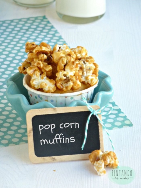 Muffins de dulce de leche