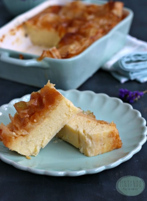 Pastel de leche griego