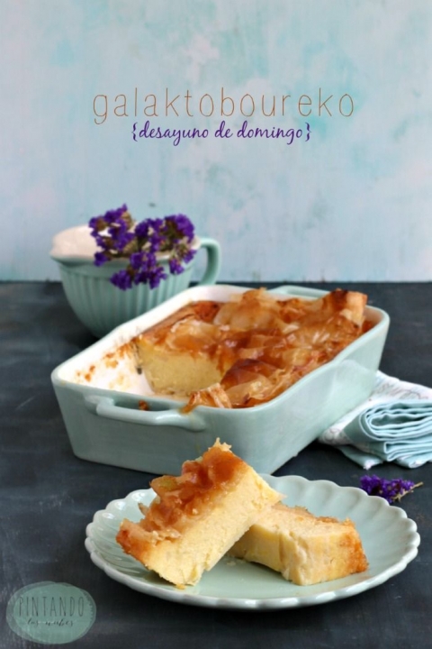 Galaktoboureko ( desayuno de domingo)