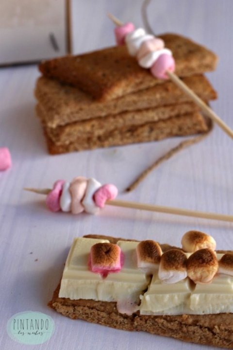 S'mores por Pintando las nubes