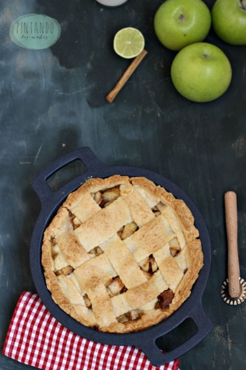 Classic apple pie por Pintando las nubes