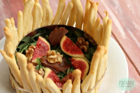 Ensalada de higos y bresaola