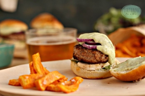 Mini hamburguesa de ternasco