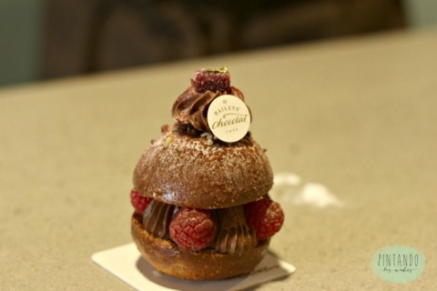 Roscón de Mamá Framboise, montado por Pintando las nubes