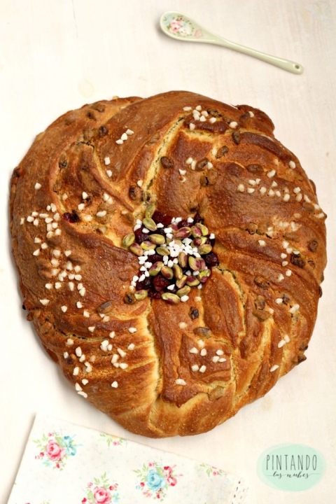 Corona de brioche