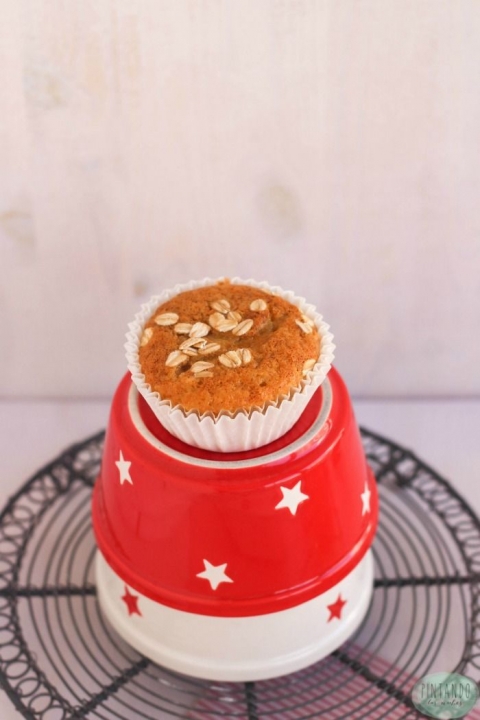 bizcocho de copos de avena