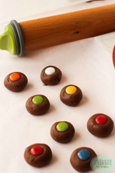Galletas de chocolate por Pintando las nubes