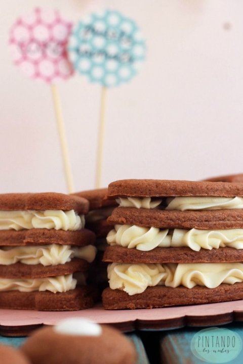 Tarta de 4 pisos de chocolate