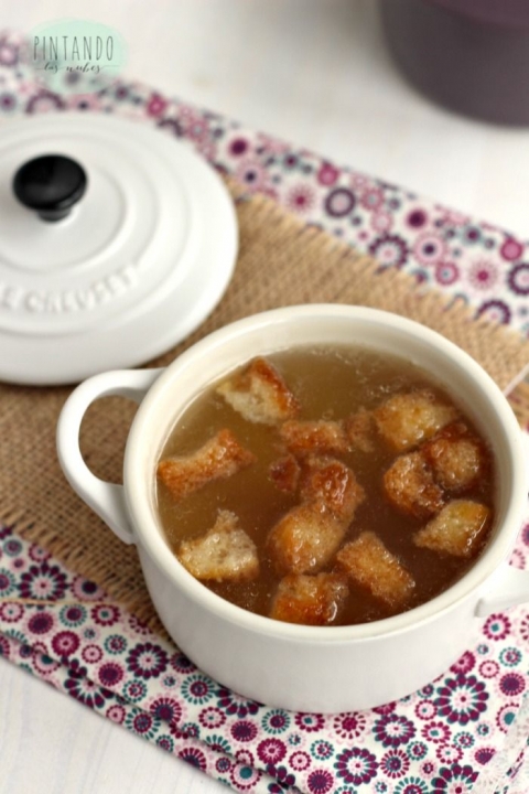 Cómo hacer consomé receta