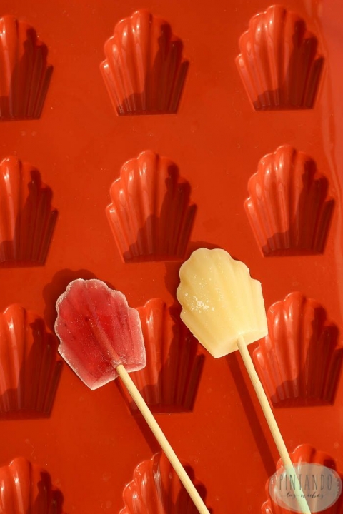 Gominolas de fruta natural con Silikomart