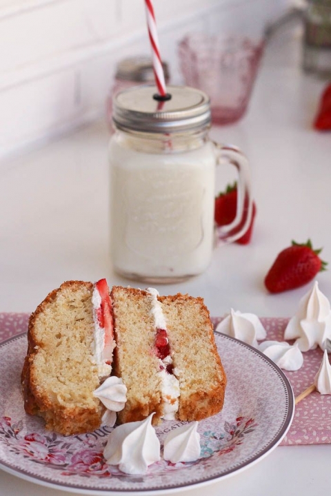 Eton mess cake ( desayuno de domingo)
