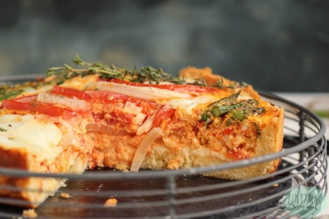 Cómo hacer quiché de verduras