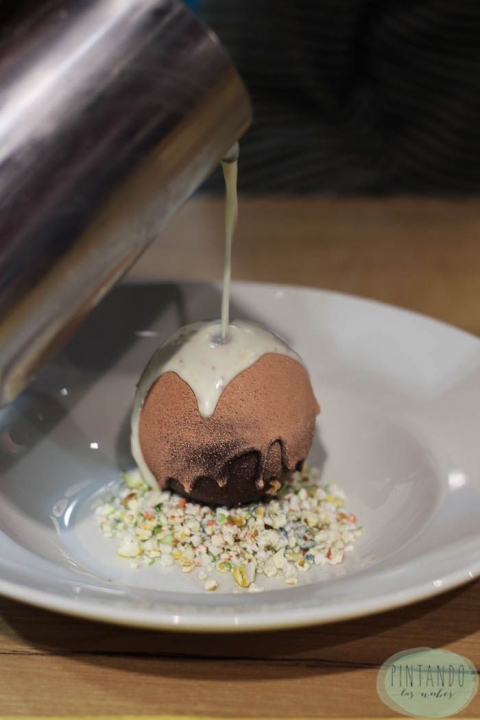 Cilindro de chocolate
