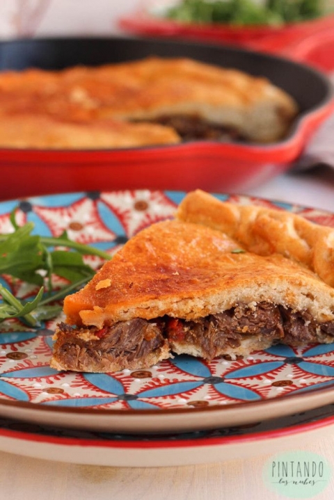 Cómo hacer una empanada de carrilleras