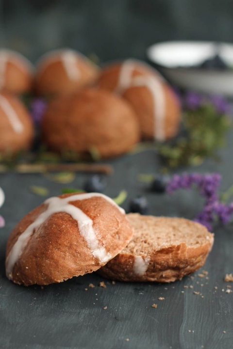 Receta de bollos de naranja y canela al cacao
