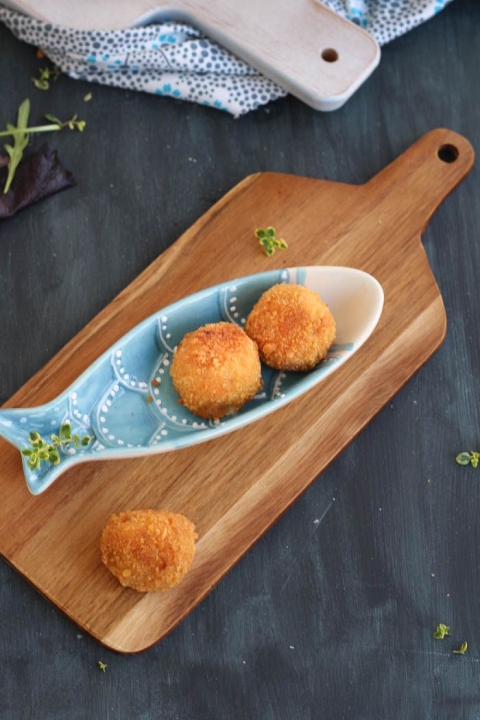 Receta de croquetas de bacalao