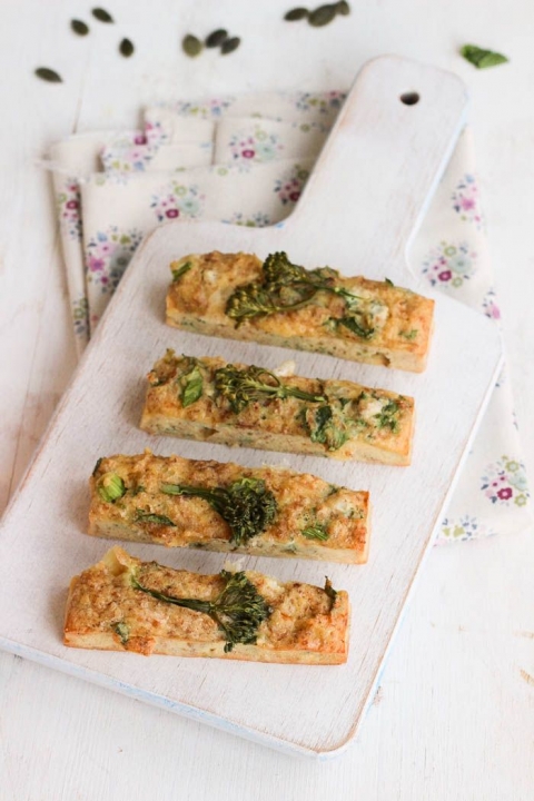 broccolini muffins