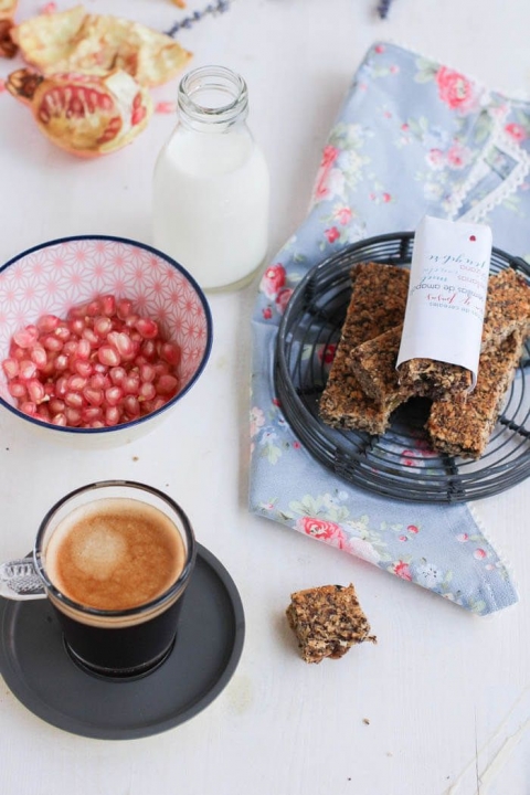 Barritas de cereales y frutas