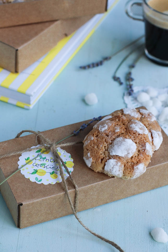 Receta de galletas de limón