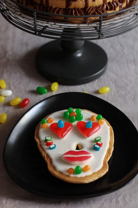 Catrina cookie by Pintando las nubes