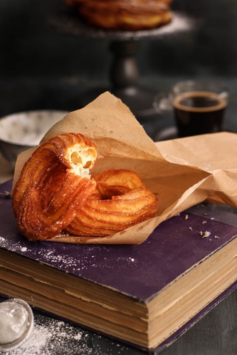 Receta de Anna Olson (crullers)