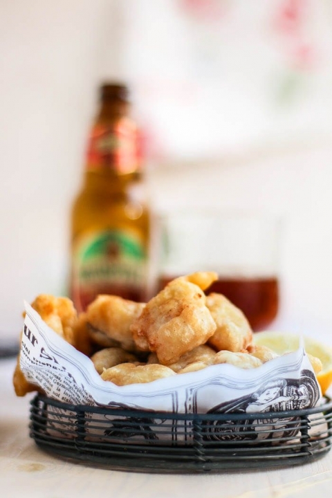 Los secretos para hacer una tempura de cerveza perfecta. Pescado frito