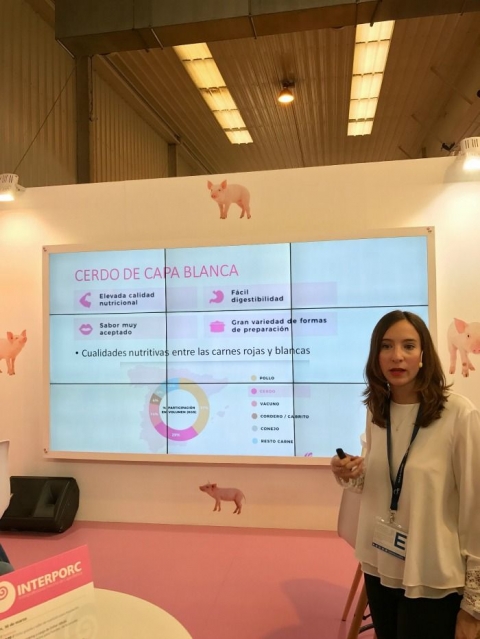 Dietista Miriam Crespo en FIGAN 2017