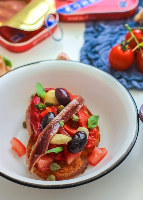 Panzanella, tostada deliciosa